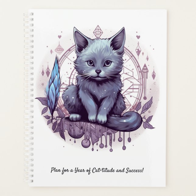 Mystical Cat Planner (Front)
