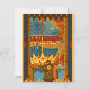 Mystical Ceiling Print from Brighton’s Music Room Postcard