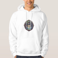Mystical Celestial Frame Graphic T-Shirt Artistic