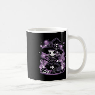 Mystical Charms Halloween Witch Graphic Coffee Mug