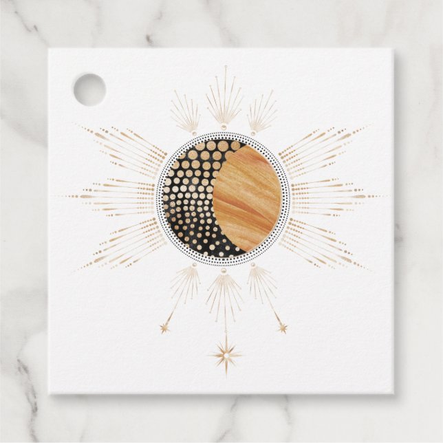 Mystical Cosmic Favour Tags (Front)