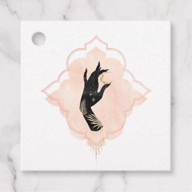 Mystical Cosmic Favour Tags (Front)