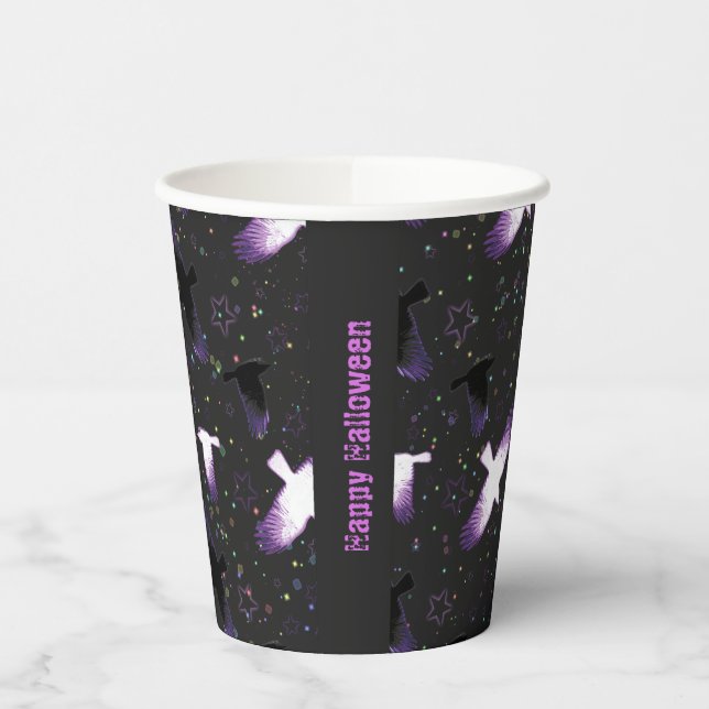 Mystical Crows Paper Cups (Left)
