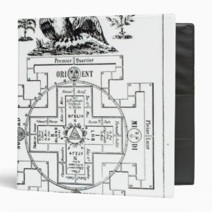 Mystical diagram of Solomon's Binder