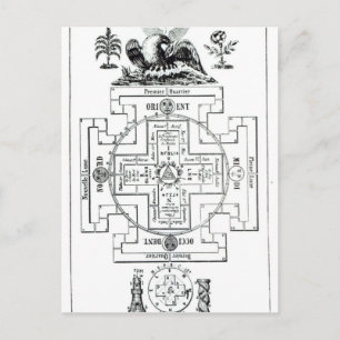 Mystical diagram of Solomon's Postcard