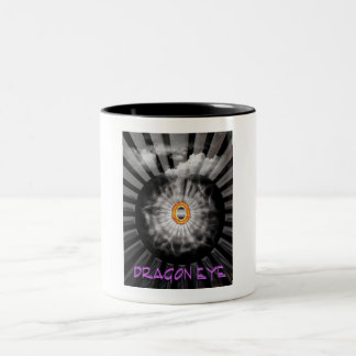 Mystical Dragon Eye Two-Tone Coffee Mug