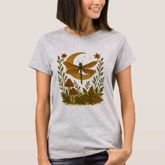 Mystical Dragonfly Moon shirt – Celestial Woodland