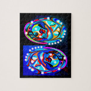 Mystical eggs art jigsaw puzzle