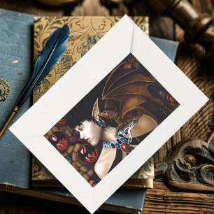 Mystical Elf Dragon Companion Butterfly Fantasy Sticker