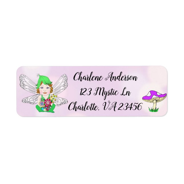 Mystical Elf Fairy Magical Mushroom (Front)