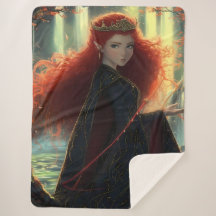 Mystical Elf in an Fantasy Forest