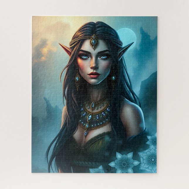  Mystical  Elf Jigsaw Puzzle (Vertical)