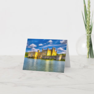 Mystical English Castle Art Card