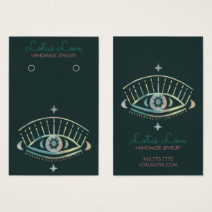 Mystical Eye Earring Necklace Jewellery Display Ca