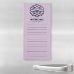 Mystical Eye Magical Vines TO-DO Grocery List  Magnetic Notepad<br><div class="desc">Make your shopping lists in style with this customizable grocery shopping or to-do list notepad. Change the text to suit your needs. Keep or delete the lines too. Check my shop for more!</div>