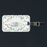 Mystical Eye Roses Vines Magical Boho Colourful   Luggage Tag<br><div class="desc">This hand made pattern makes an awesome luggage tag. Add your own text or change the colours. Check out my shop for more or let me know if you'd like something custom!</div>