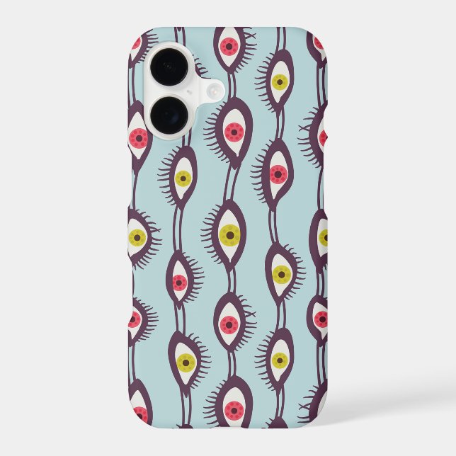 Mystical Eyes Pattern - Psychedelic Trippy Design  (Back)