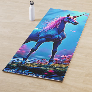 Mystical Fantasy Unicorn Art Yoga Mat