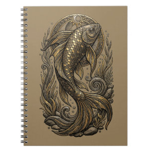 Mystical Fish Notebook