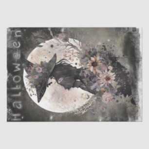 Mystical Floral Witch Tissue Paper