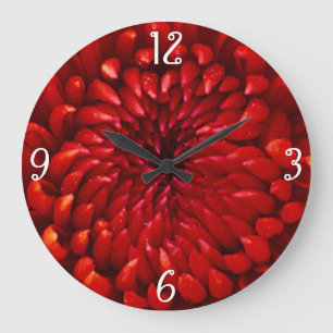 Mystical Flower Large Clock