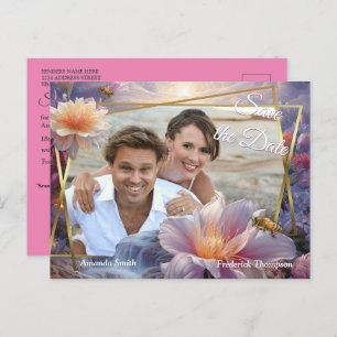 Mystical Flowers of the Supernatural Realm Announcement Postcard