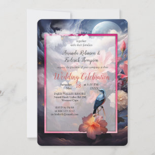 Mystical Flowers of the Supernatural Realm  Invitation
