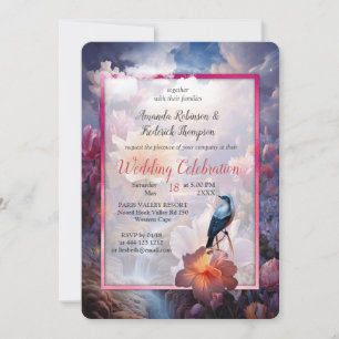 Mystical Flowers of the Supernatural Realm  Invitation