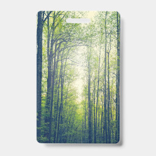 Mystical forest badge