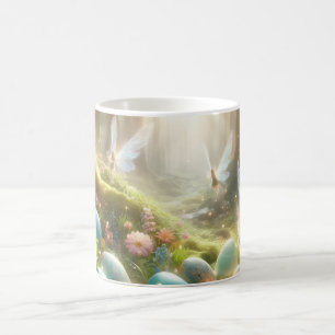 Mystical Forest Fairy Magical Spring Eggs Coffee Mug