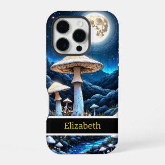Mystical Forest Mushroom iPhone 16 Pro Case