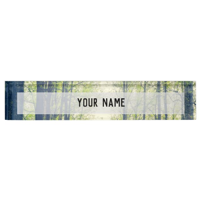 Mystical forest nameplate (Front)