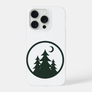 mystical forest  nature adventure  camping card iPhone 15 pro case