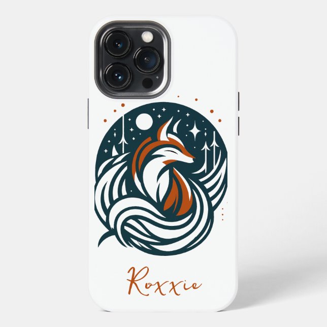 Mystical Fox iPhone Case (Back)