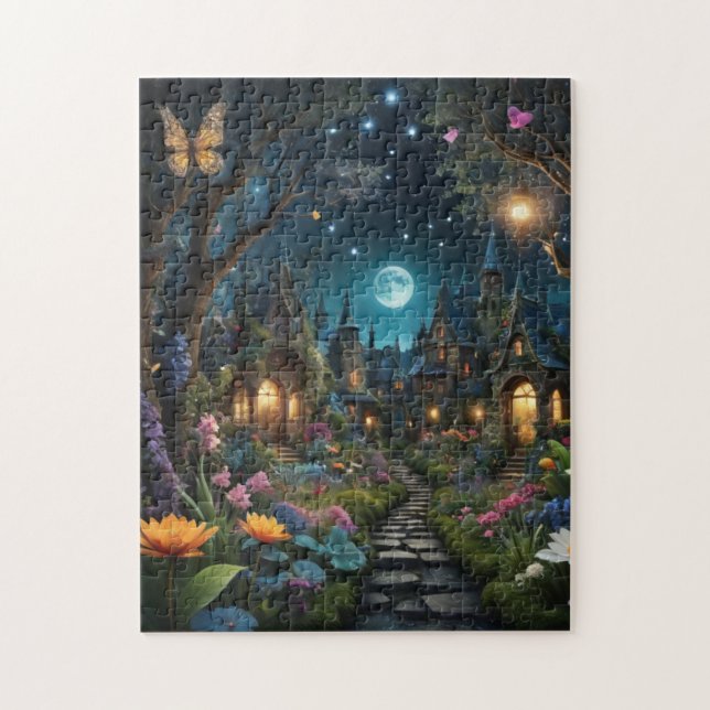 Mystical Garden  Jigsaw Puzzle (Vertical)