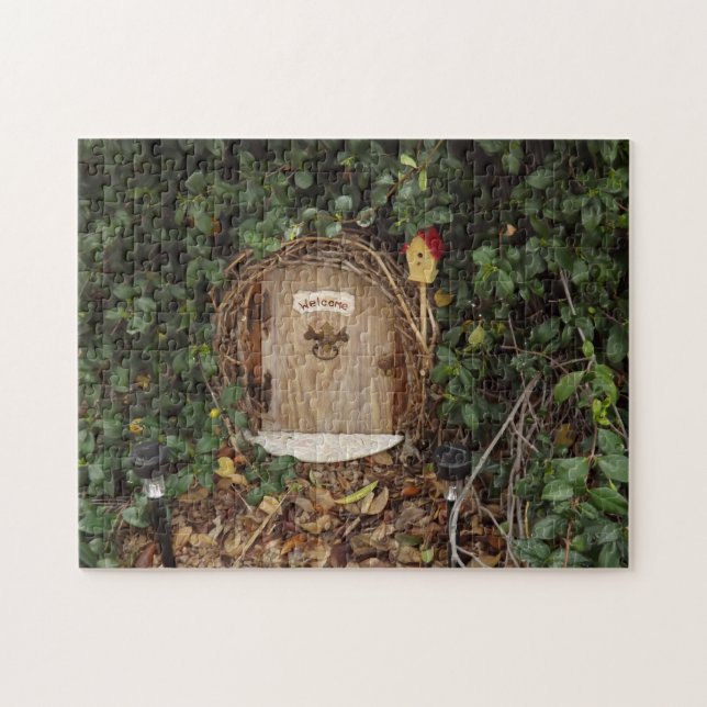 Mystical Gnome Garden Door Puzzle (Horizontal)