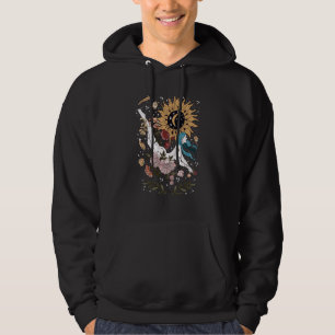 Mystical Goddess Sunflower Mystic Evil Eye Hoodie