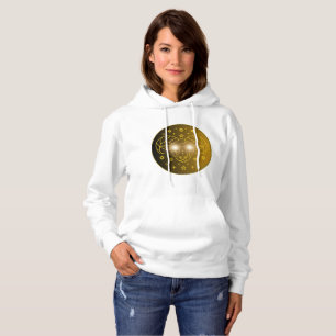 Mystical Golden Zodiac Aries Hoodie