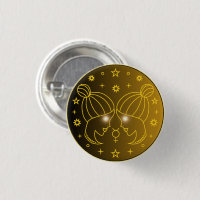 Mystical Golden Zodiac Gemini