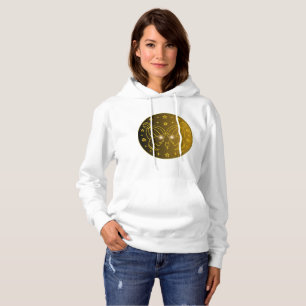 Mystical Golden Zodiac Gemini Hoodie