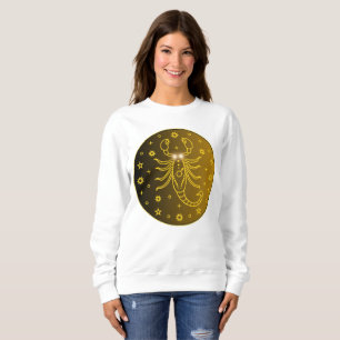 Mystical Golden Zodiac Scorpio Sweatshirt