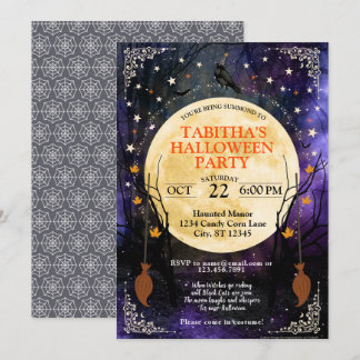 Mystical Halloween Party Invitation