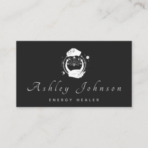 Mystical Hands & Third Eye Moon Psychic  Business Card