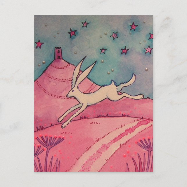 Mystical Hare Postcard (Front)