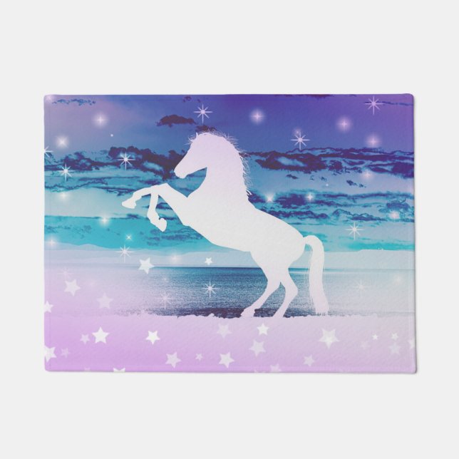 Mystical Horse Doormat (Front)