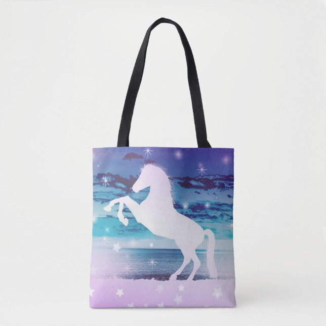 Mystical Horse Tote Bag (Front)