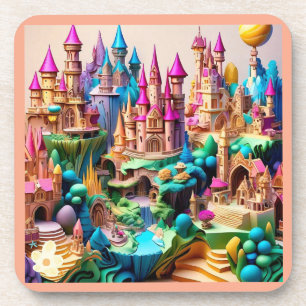 "Mystical Illustrations Gallery" Coaster