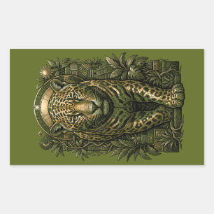Mystical Jaguar Sticker