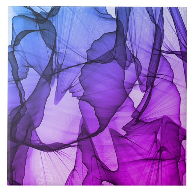 Mystical Layer of Plum Tile (Front)