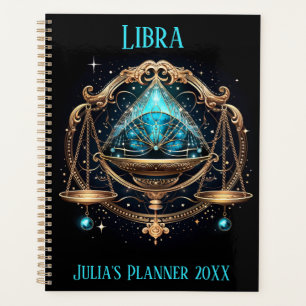 Mystical Libra Zodiac Artwork  Planner